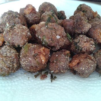 Fried meatballs