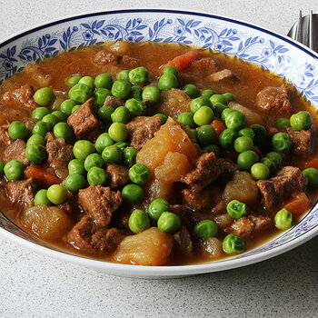 Stew with peas (natural).