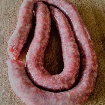 'Luganega' Italian sausage