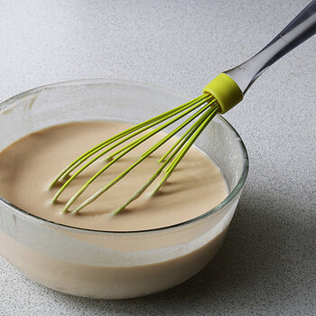 Pancake batter.
