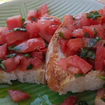 Bruschetta con Pomodoro