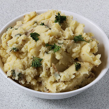 Cold parsley mash.