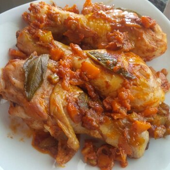 Tuscan Chicken Cacciatore