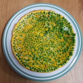 Pea Omelette