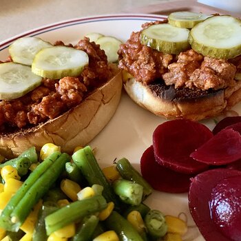 Beef-Turkey Sloppy Joes