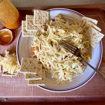 Chopped Salad With French Dressing