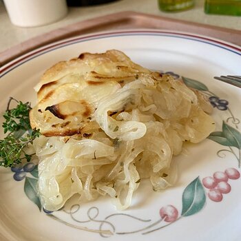 Potato Apple Onion Gratin