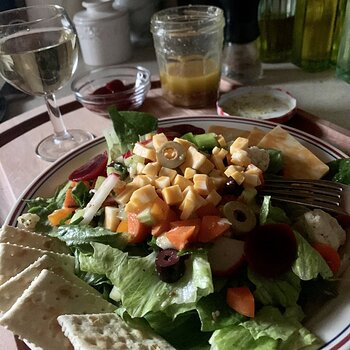 Salad With Italian Dressing