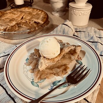 Apple Pie And Ice Cream