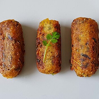 Potato & Polenta Fingers (Fried)