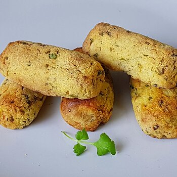 Potato & Polenta Fingers (Baked)