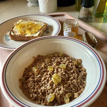 Grape-Nuts And Toast