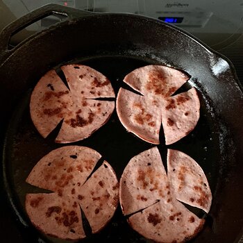 Frying Bologna