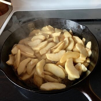 Frying Apples