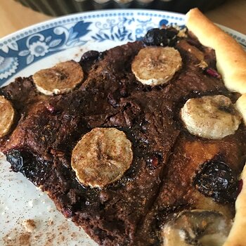 Media 'Banana chocotart.jpg' in album 'Playing with puff pastry'