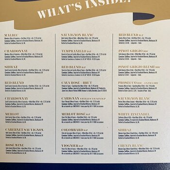 Wine Calendar Contents