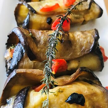 Mediterranean Aubergine Rolls ready.jpg