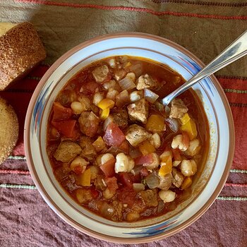 Pork And Hominy Stew