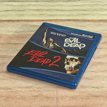 The Evil Dead and Evil Dead 2 Double Feature Movie BluRay