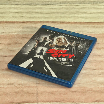 Sin City, A Dame To Kill For Movie BluRay