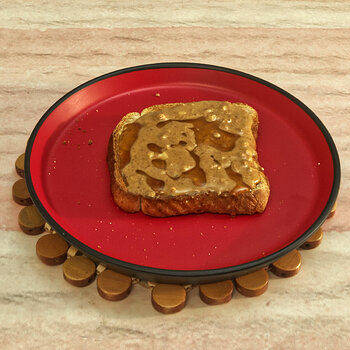 Peanut Butter and Honey on Toast
