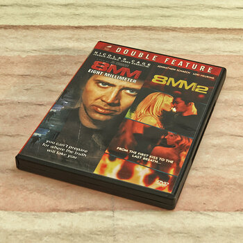 8mm and 8mm 2 Double Feature Movie DVD
