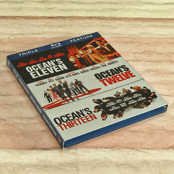 Ocean's Eleven, Ocean's Twelve and Ocean's Thirteen Triple Feature Movie DVD