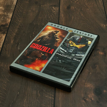 Godzilla (2014) and Pacific Rim Double Feature Movie DVD