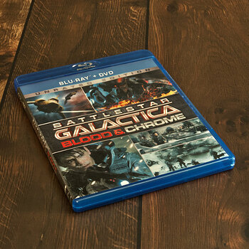 Battlestar Galactica, Blood & Chrome Movie BluRay DVD