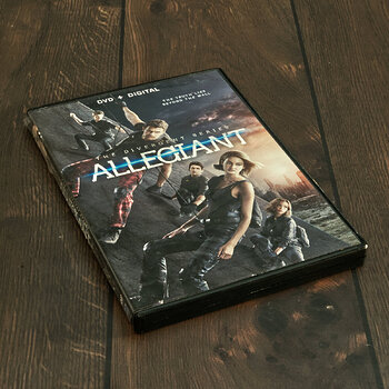 Divergent Allegiant Movie DVD