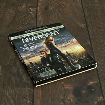Divergent Movie BluRay