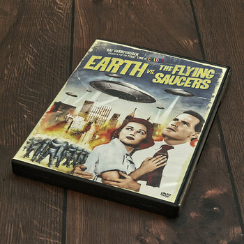 Earth Vs. The Flying Saucers Movie DVD