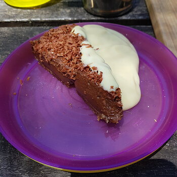 Avocado chocolate cake (vegan)