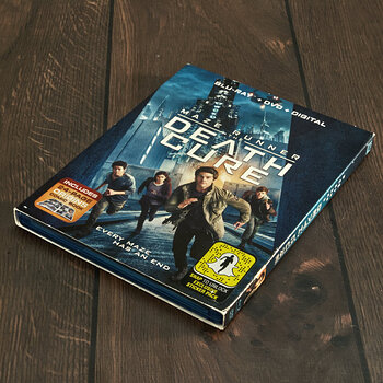 Maze Runner: Death Cure Movie BluRay DVD