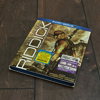 Riddick Triple Feature Collection Movie BluRay