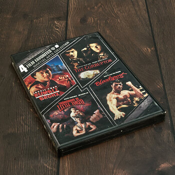 Martial Arts Collection Quaduple Feature Movie DVD