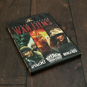 War Films Triple Feature Movie DVD