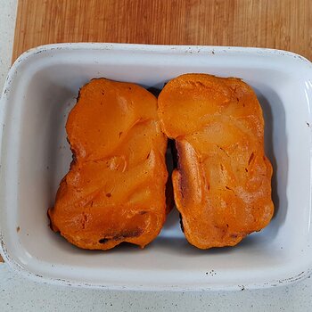 Twice baked Tempeh Loaf with Tomato & Cashew Sauce