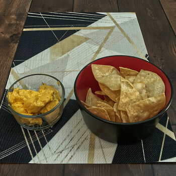 Corn Chips and Cheese Dip