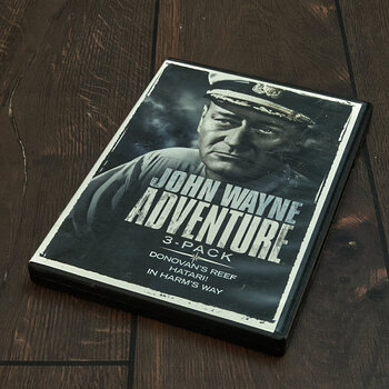 John Wayne Adventure 3-Pack Triple Feature Movie DVD