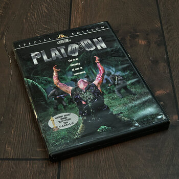 Platoon Movie DVD