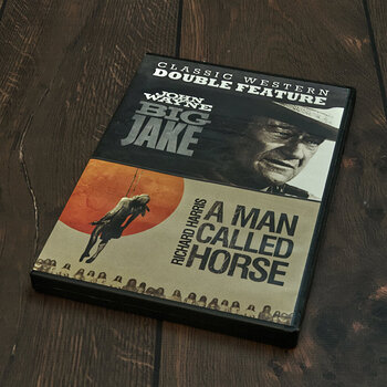 Big Jake and A Man Called Horse Double Feature Movie DVD