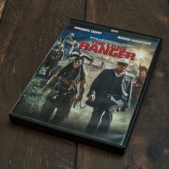 The Lone Ranger Movie DVD