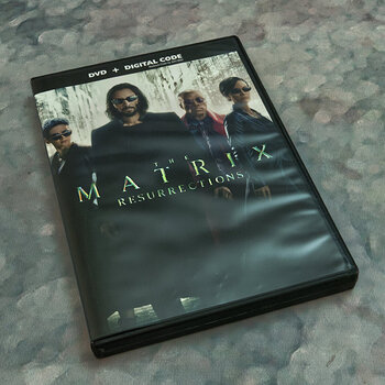 Matrix Resurrections Movie DVD