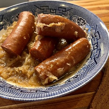 Polish Sausage & Sauerkraut