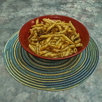 Sun Dried Tomato Pesto Penne Pasta