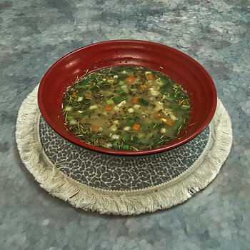 Chicken Barley Vegetable Soup
