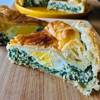 Torta Pasqualina, Ligurian Easter Pie with Chard and Ricotta cheese.jpg