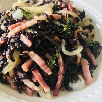 Black Rice with caramelised onion and speck.jpeg