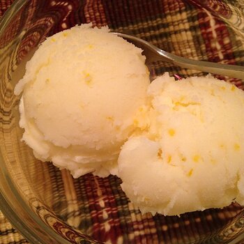 Small Batch Meyer Lemon Sherbert